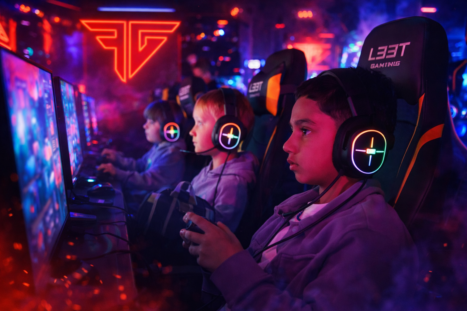 Børnefødselsdag hos Future Gaming