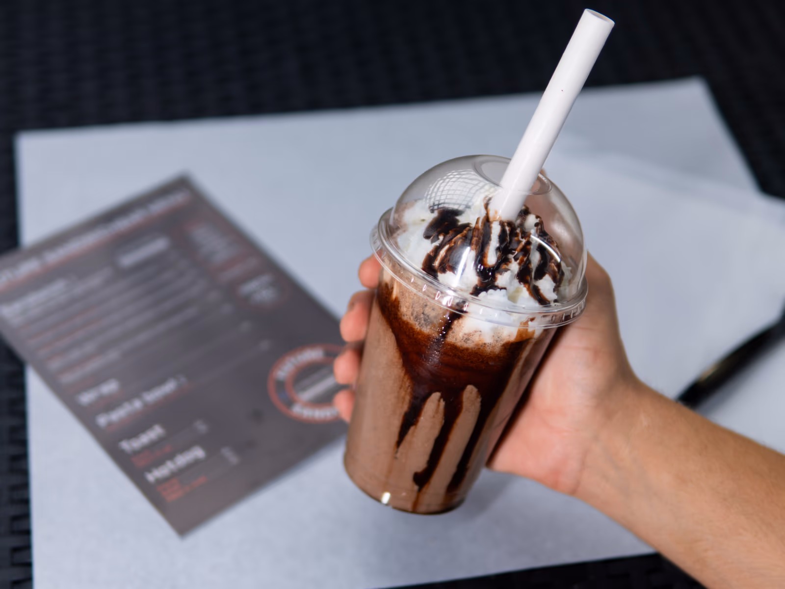 Milkshake fra Future Gaming sandwichbar